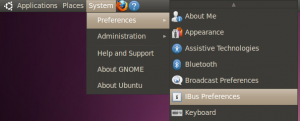 IBus Preferences